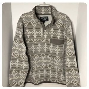 Southern grit fleece pullover